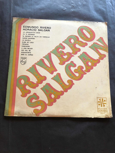 Antiguo Vinilo Rivero Salgan. Philips. 54215