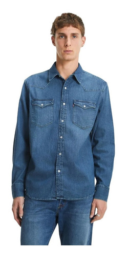 Camisa Levi's De Jean Manga Larga Classic Western