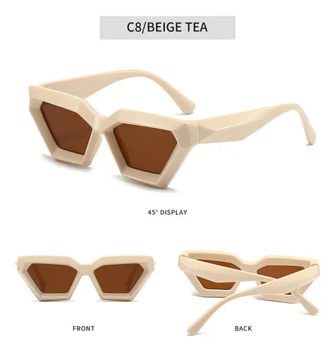 Lentes color beige new arrivals