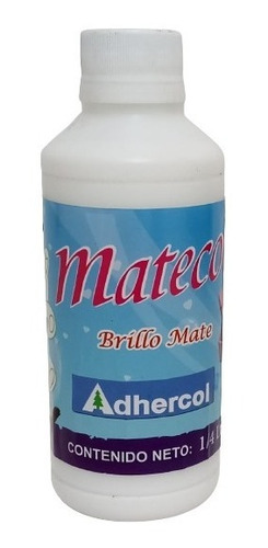 Barniz Mate | Matecol | 1/4lt Apu Pintura Acrilica Trupan