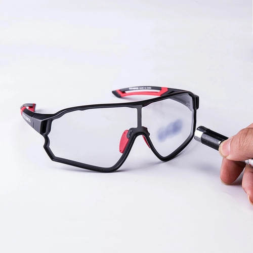 Imagen 3 de 9 de Gafas De Sol Lentes Ciclista Running Deportes Fotocromaticos