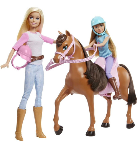 Barbie Set De Juego Diversion A Caballo