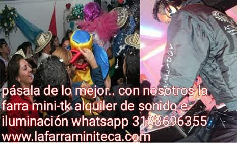 Imagen 9 de 10 de Alquiler Miniteca, Sonido Luces Dj Video Beam 3183696355