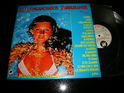 40 Enganchados Burbujeantes Maracaibo Ensemble Varios Vinilo