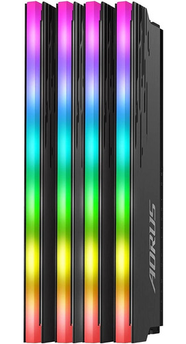 Imagen 3 de 8 de Memoria Ram Ddr4 16gb (2x8) 3733mhz Aorus Rgb Con Demo