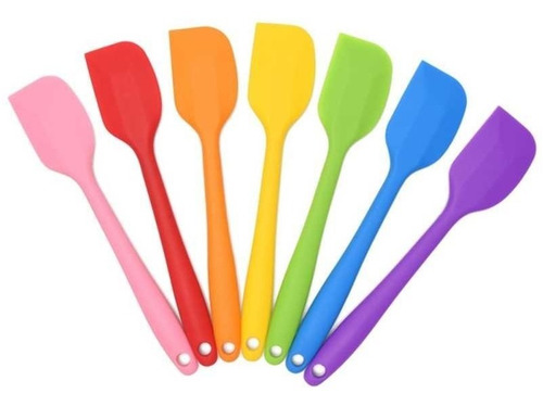 Imagen 2 de 5 de Espatula De Silicona Profesional Cocina Reposteria X Unidad