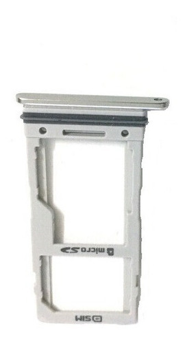 Charola Bandeja Porta Sim Micro Sd LG G7 Fit Lm-q850qm Plata
