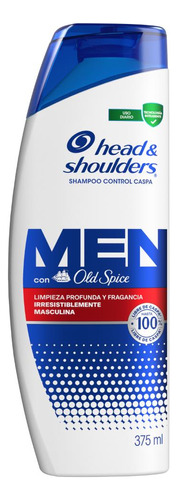 Shampoo Head & Shoulders Men Con Old Spice X 375 Ml