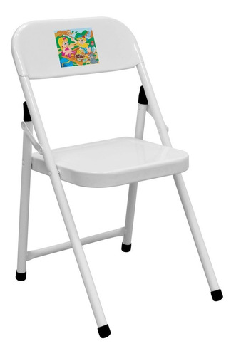 Cadeira De Ferro Infantil Dobrável Sapeca -   Metalmix 1700