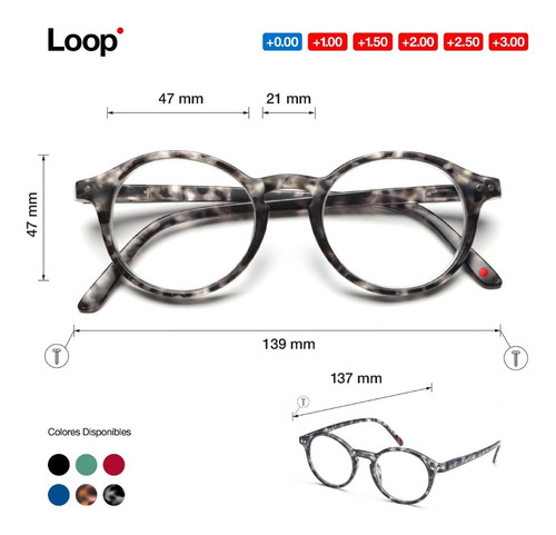 Imagen 4 de 7 de Lentes De Lectura B + D Loop Readers