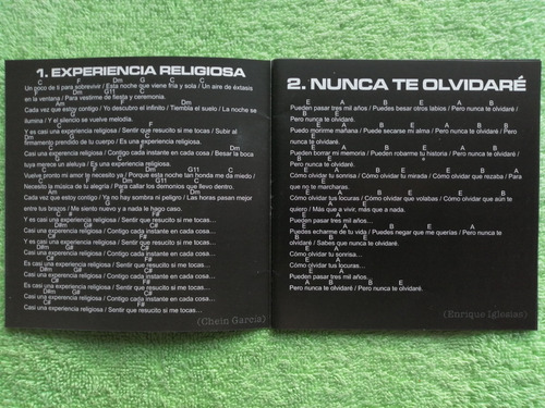 Eam Cd 15 Pistas Para Cantar Como Enrique Iglesias Karaoke