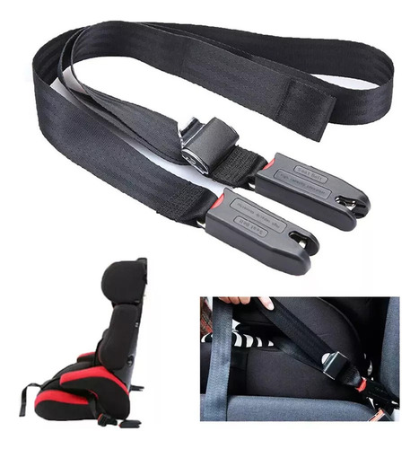S Correa Con Clip Isofix For Silla De Coche For Bebés Y Niño