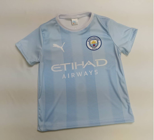 Franela Camisa Niño Futbol Manchester City