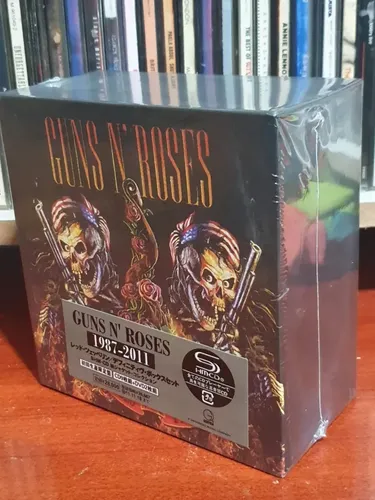Cd Guns N Roses Box 1987-2011 09 Cds /02 Dvds Japan Lacrado Box