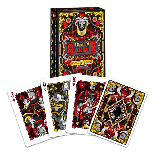 Juego De Cartas De Terror, Espeluznante, Juego De Mesa, Pape