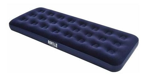 Imagen 2 de 4 de Colchon Inflable Hinchable De 1 Plaza Camping,viaje Hogar