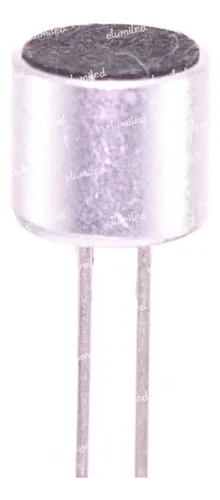 2 Capsulas Microfono Electret 6x5mm Ecm-50p -64db