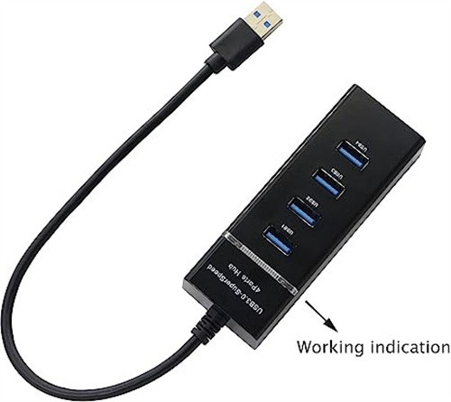Adaptadores Usb Extensor Usb Hub 3.0 4 En 1