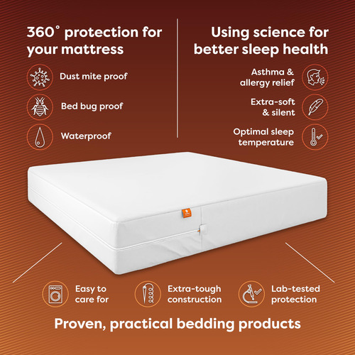 Twin Xl Mattress Encasement, 9 Depth Hospitology