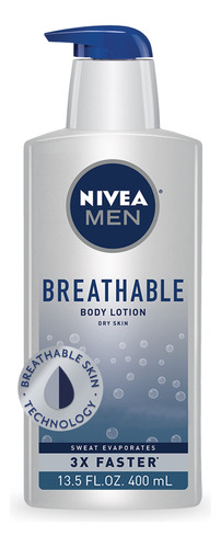 Nivea Men Loción Corporal Transpirable, Loción Hidratante.