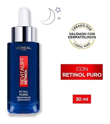  L'oréal Paris Revitalift Retinol Puro Noche De 30ml