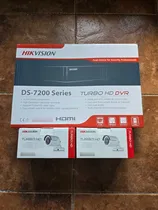 Comprar Dvr Hikvision 4 Canales 1080p Con 2 Cámaras