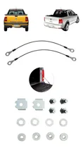 Comprar Par Cabo Aço + Parafusos Tampa Caçamba Saveiro G5u002F6u002F7u002F8 Orig