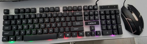 Imagen 3 de 5 de Teclado Y Mouse Gaming Cadeve-9122