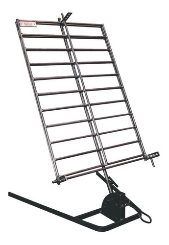 Imagen 1 de 10 de Asador Pinche V 70x50 12kg 95h Varillas Brasas®