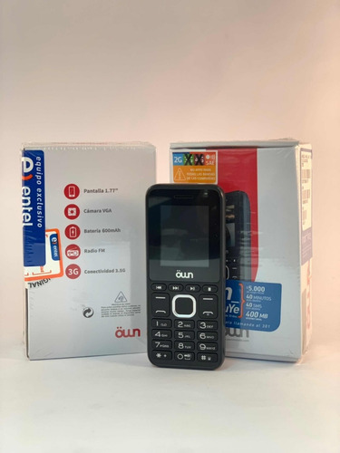 Celular Basico Own F1014 + Chip Entel