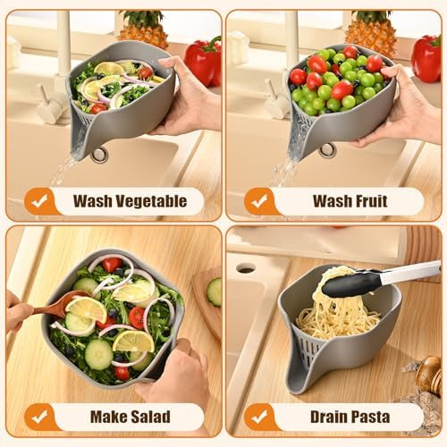Coladores Y Coladores, Colador De Silicona Para Cocina Con B