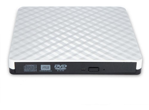 Nuevo Slim Usb Dvd-rw Grabador Grabador Lector Reproductor