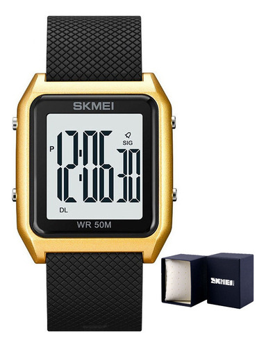 Reloj Electrónico Cuadrado Digital Simple Skmei