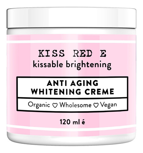 Crema Antienvejecimiento Para Aclarar La Piel Kiss Red E