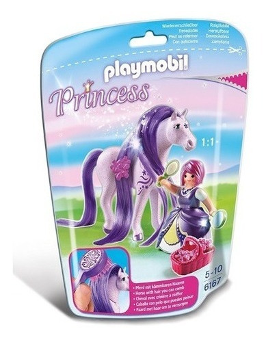 Princesa Viola Con Caballo Playmobil