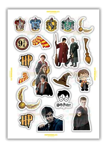 comprar Stickers Harry Potter Pdf Para Imprimir