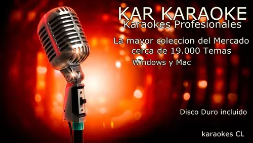 estrés Florecer siete y media Karaoke, Pistas La Mayor Colección , Profesionales Karaokes | Cuotas sin  interés