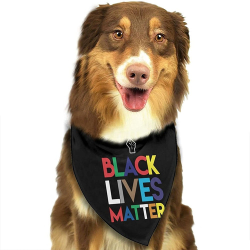 Blm Black Lives Matter  Bandana Para Perro, Bandana Par...