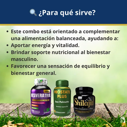 Resveratrol +prostate +shilajit