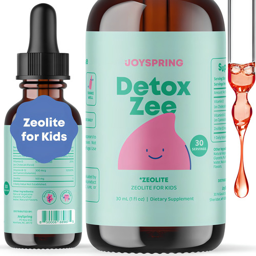 Zeolite Drops Joyspring Zeolite para niños con vitamina D