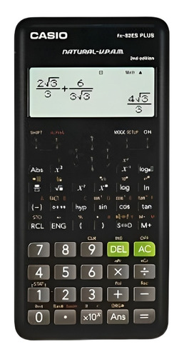 Calculadora Cientifica 240 Funciones  Fx-82 Es Plus Negro