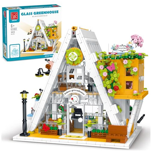 Ruidaxiang City Flower Store Architecture Building Kit,flowe