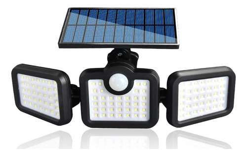 Lampara Con Panel Solar Led Jy-1725a 74 Lampara Exteriores