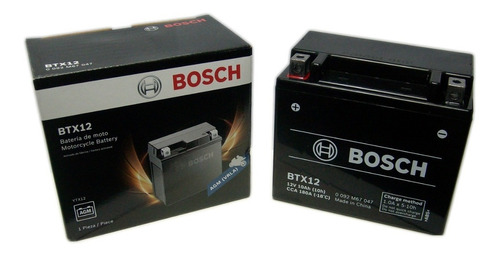 Bateria Moto Ytx12-bs Bosch Btx12   Gel 