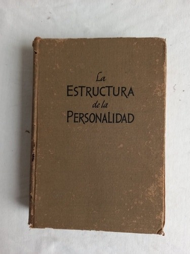 La Estructura De La Personalidad  (original) De Lersch