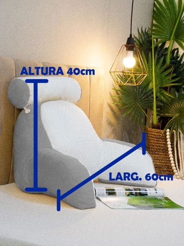Travesseiro De Encosto Ergonomico Almofada De Descanso Ofer