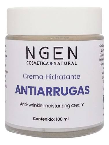 Crema Antiarrugas | 100% Natural | Envase Que Dura 3 Meses 