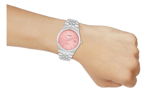 Casio Mtp-b145d-4av Reloj Analógico De 3 Manecillas Con Esfe