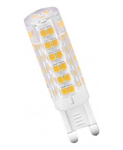 Lampara Led Bipin G9 4,5w 220v Luz Cálida Interelec X 5 Unid