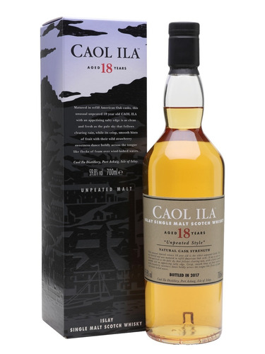 Whisky Caol Ila 18 Años Unpeated Cask Strength 59,8% Escoces